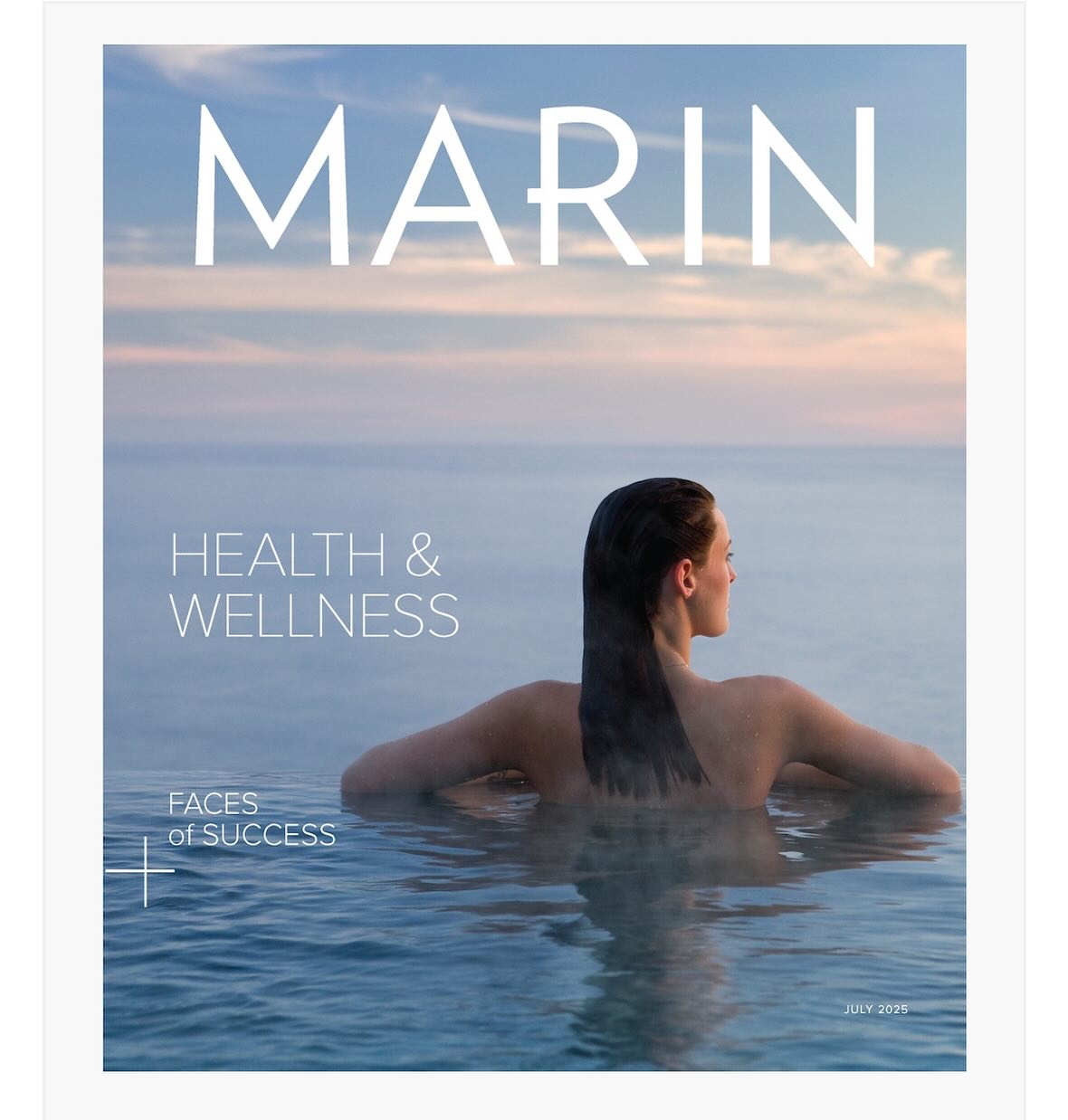 Marin Magazine July 2025 Health and Wellness issue cover